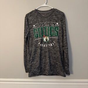 Boston‎ Celtics -NBA Charcoal Gray Tee with Iconic Logo (A2-5)